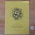 Notes on the 'Magic Cube' 4th printing
